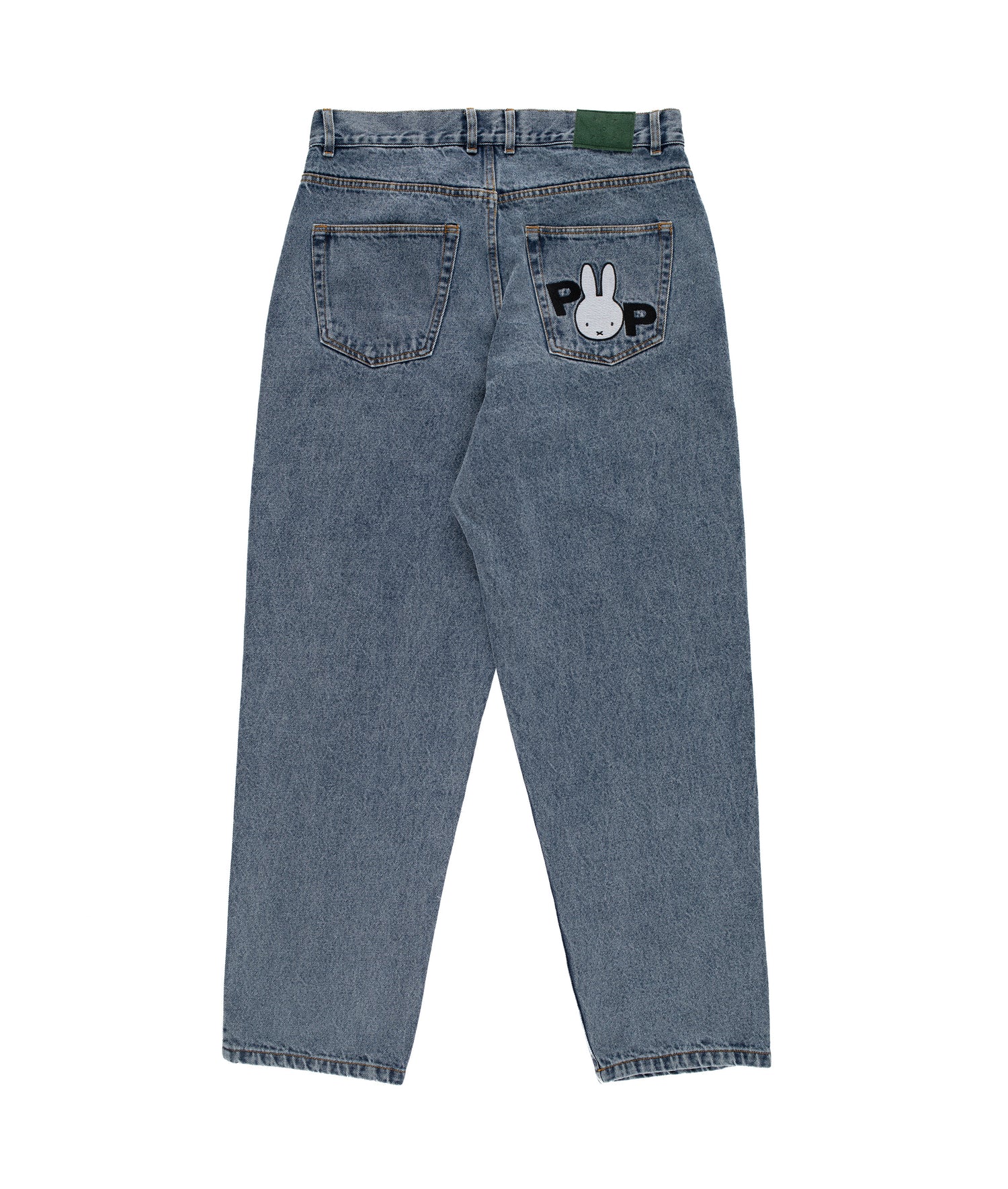 Miffy & Pop DRS Denim Pants Stonewashed