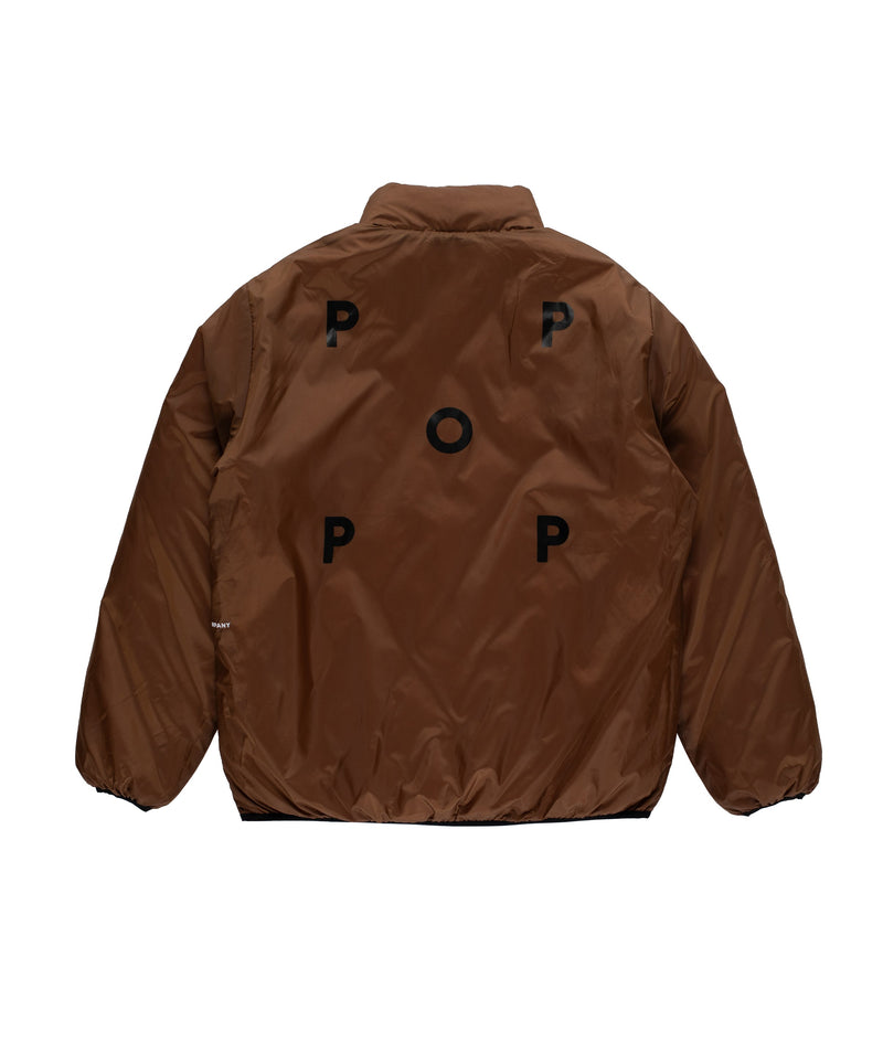 Pop Quilted Reversible Jacket Four Leaf Clover/Bison