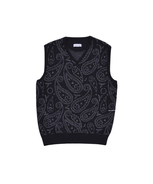 Featured Product Image Of Pop Paisley Knitted Spencer Anthracite
