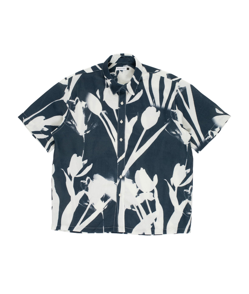 Pop Tulip Shortsleeve Shirt Navy