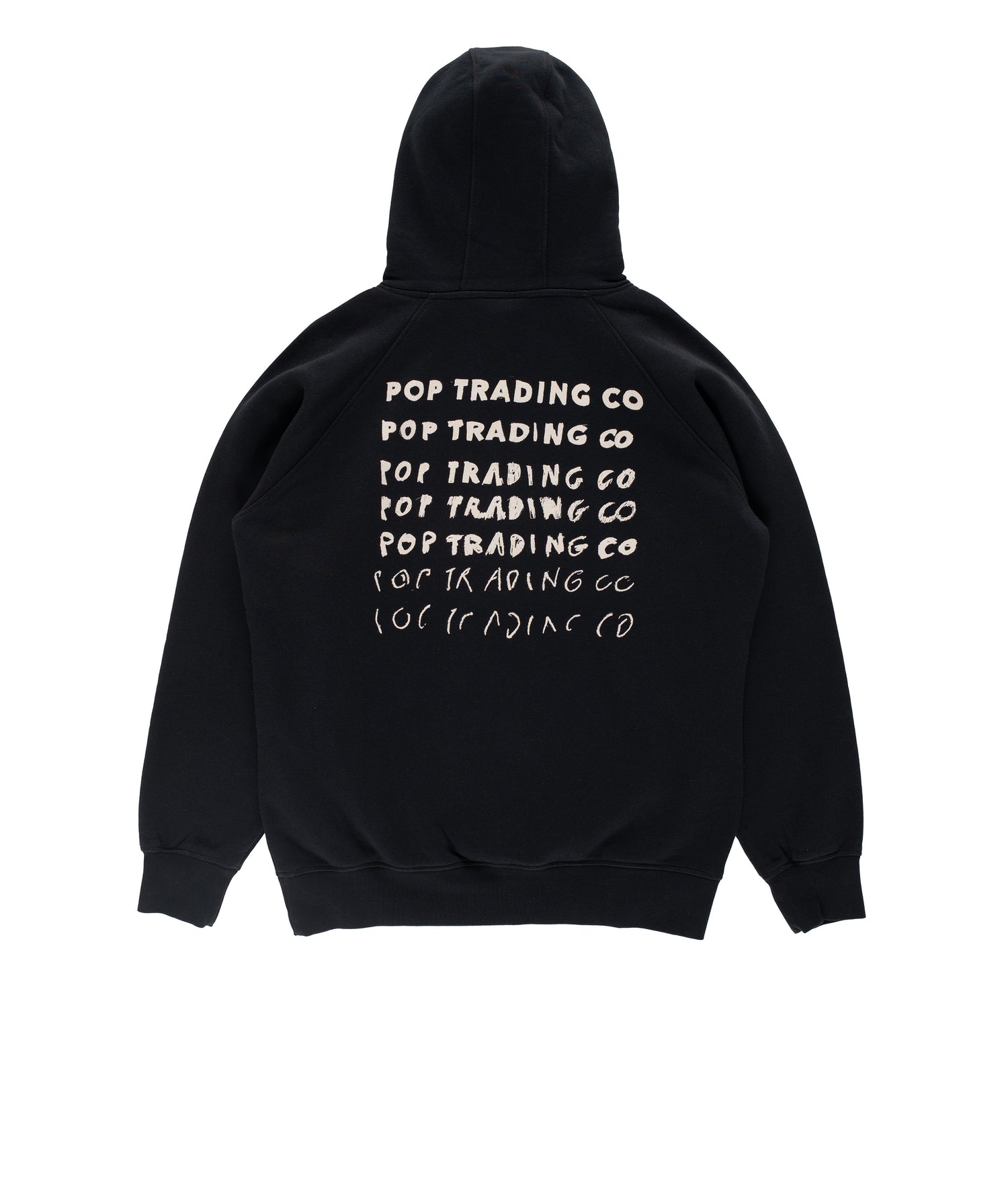 Pop Sketchy Hooded Sweat Black