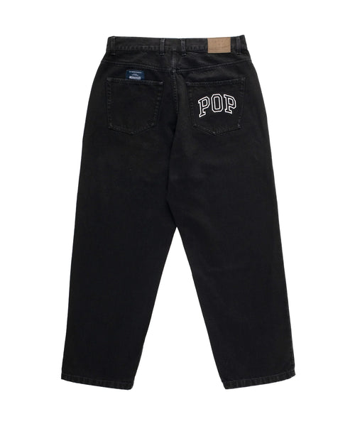 Featured Product Image Of Pop DRS Denim Arch Pants Rinsed Black