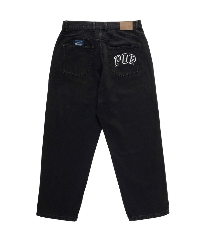 Pop DRS Denim Arch Pants Rinsed Black