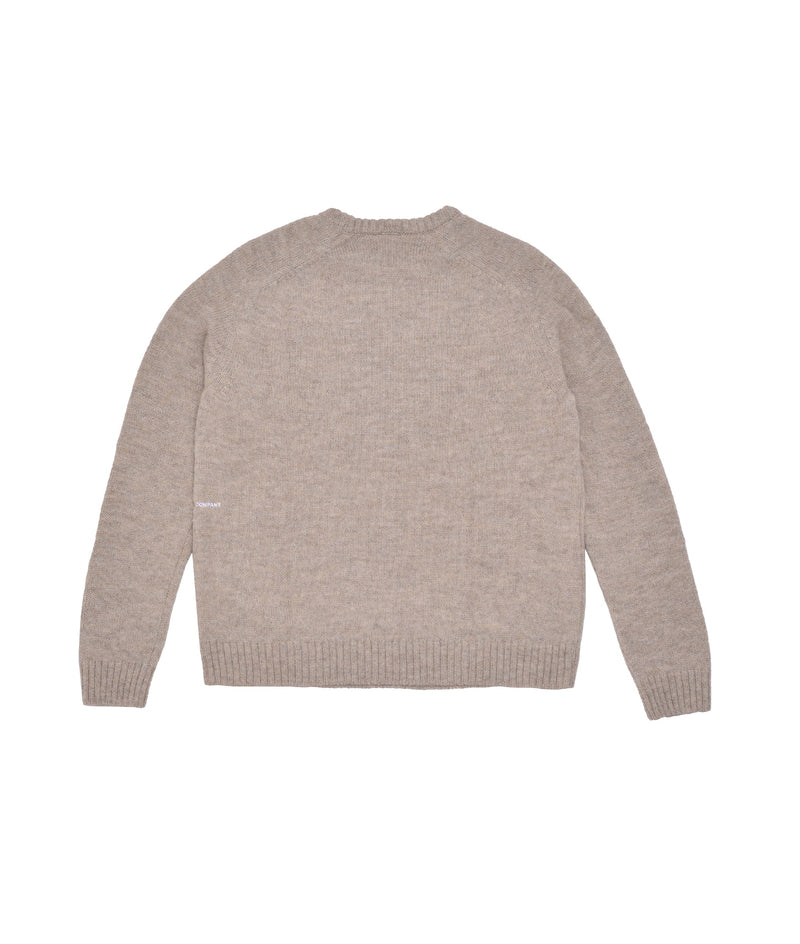 Pop Initials Knitted Crewneck Sesame