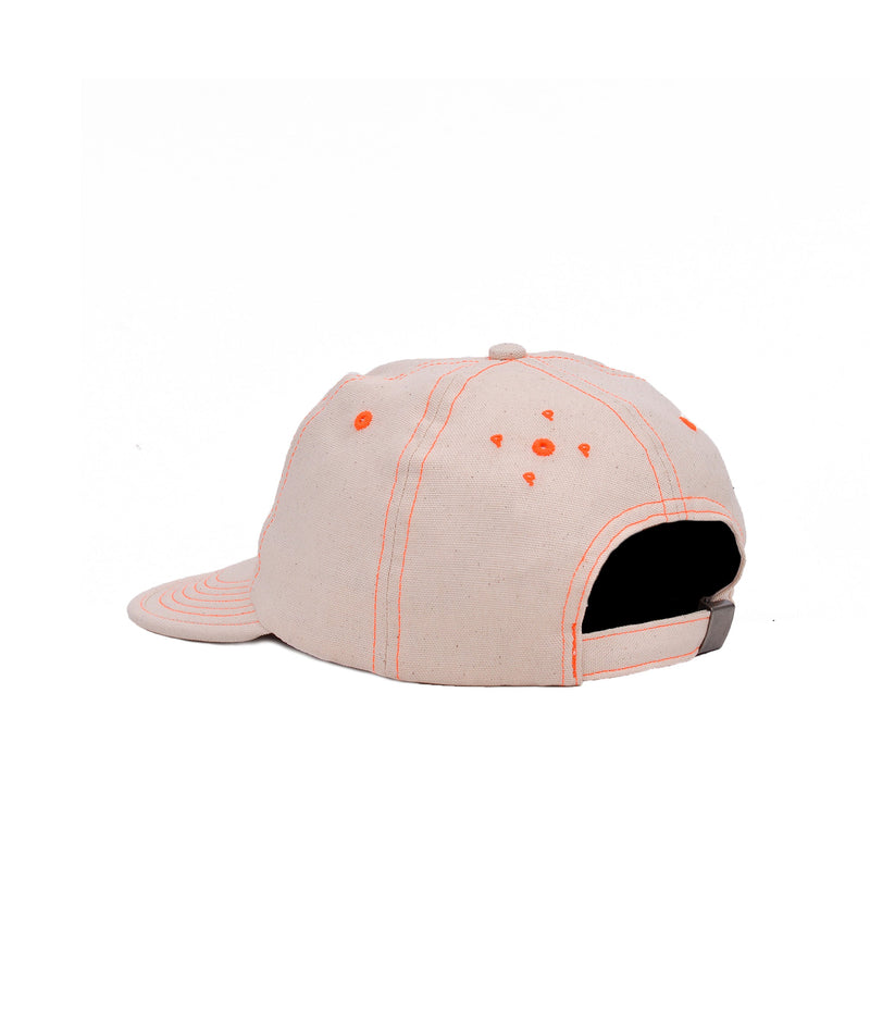 Pop Lex Pott Flexfoam 6 Panel Hat Natural White