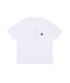 Pop & Gleneagles Logo Pocket T-Shirt White