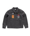 Pop Full Zip Worker Jacket Anthracite