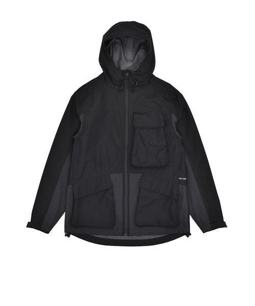 Featured Product Image Of Pop Big Pocket Hooded Tech Jacket Black/Anthracite