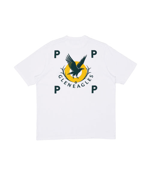 Featured Product Image Of Pop & Gleneagles Logo Pocket T-Shirt White