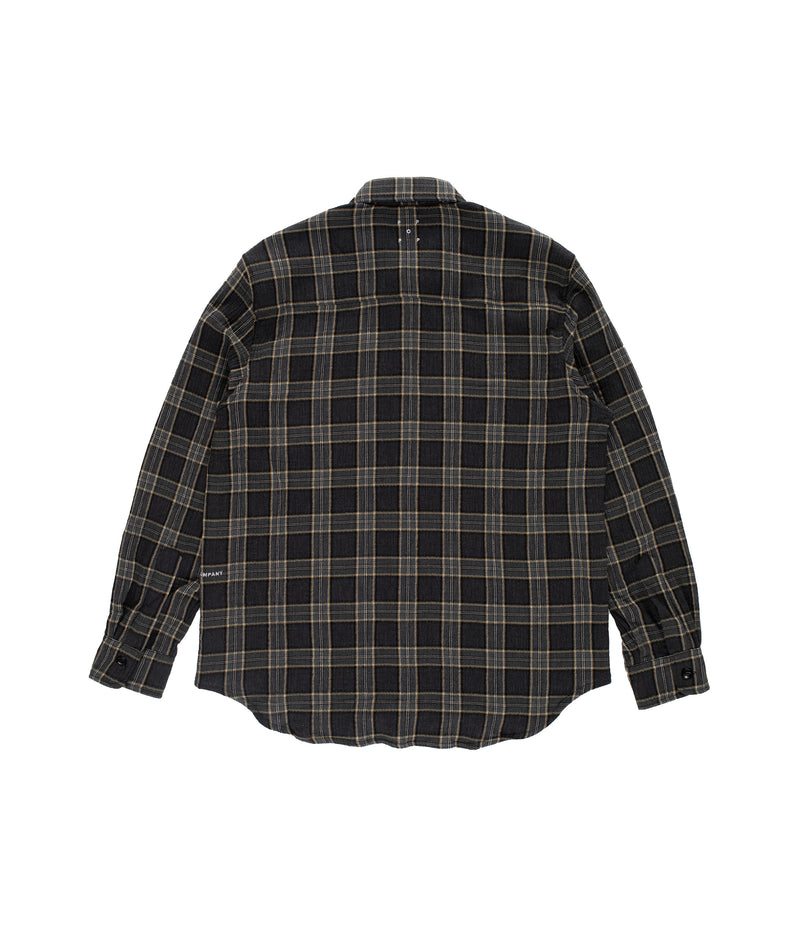 Pop Checked Shirt Grey