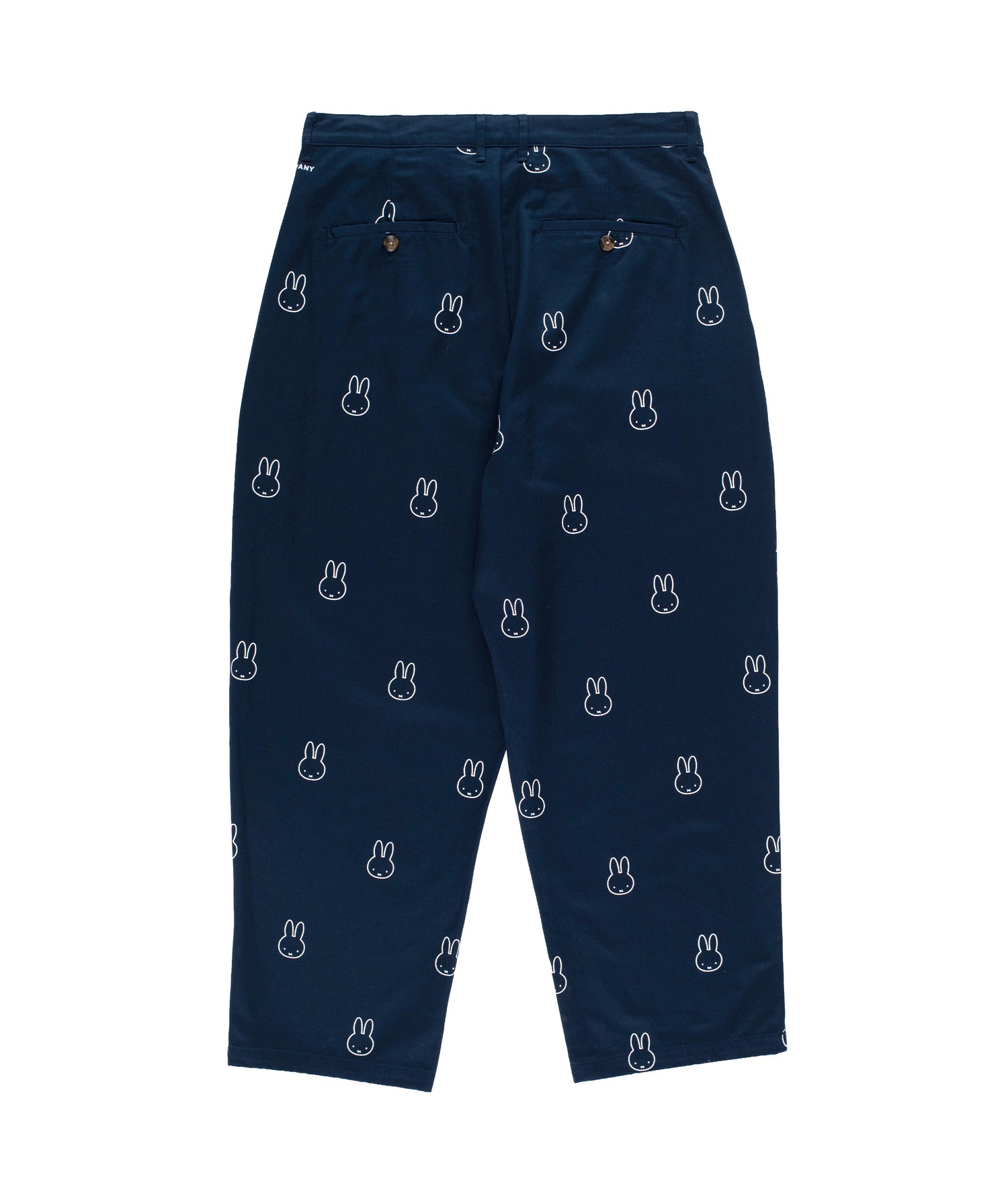 Miffy & Pop Pattern Boat Pants Navy