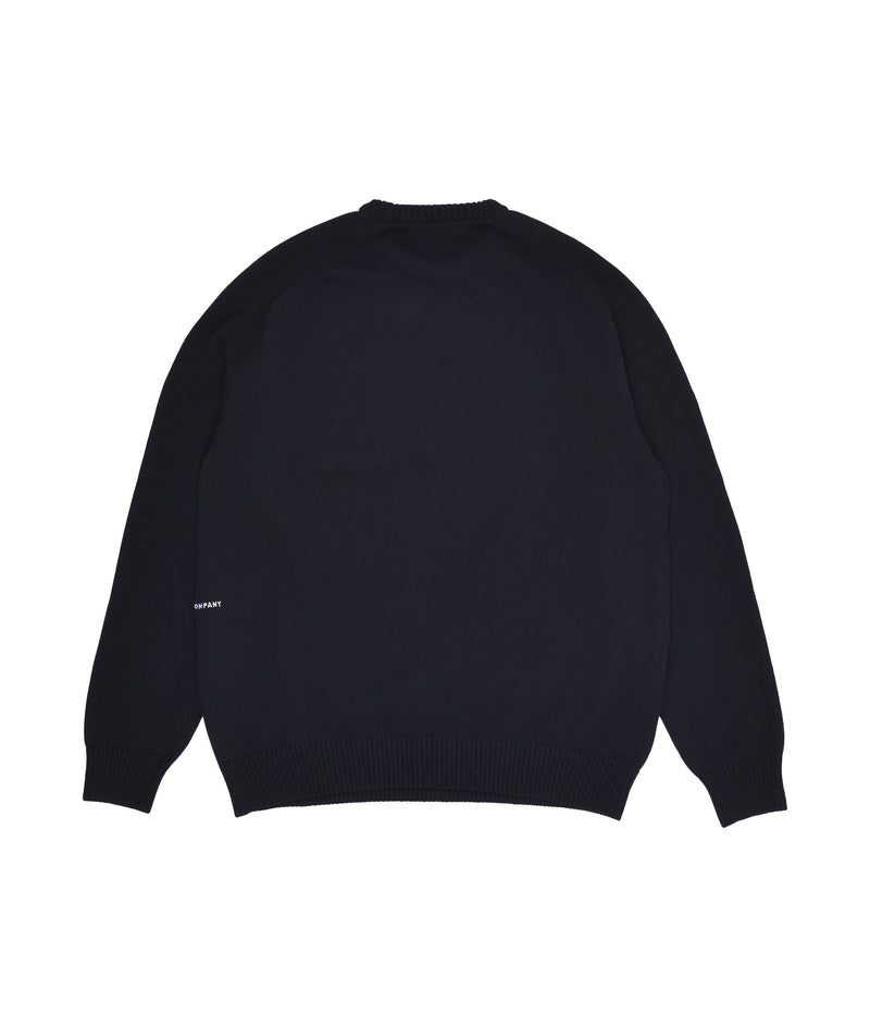 Pop Arch Knitted Crewneck Black