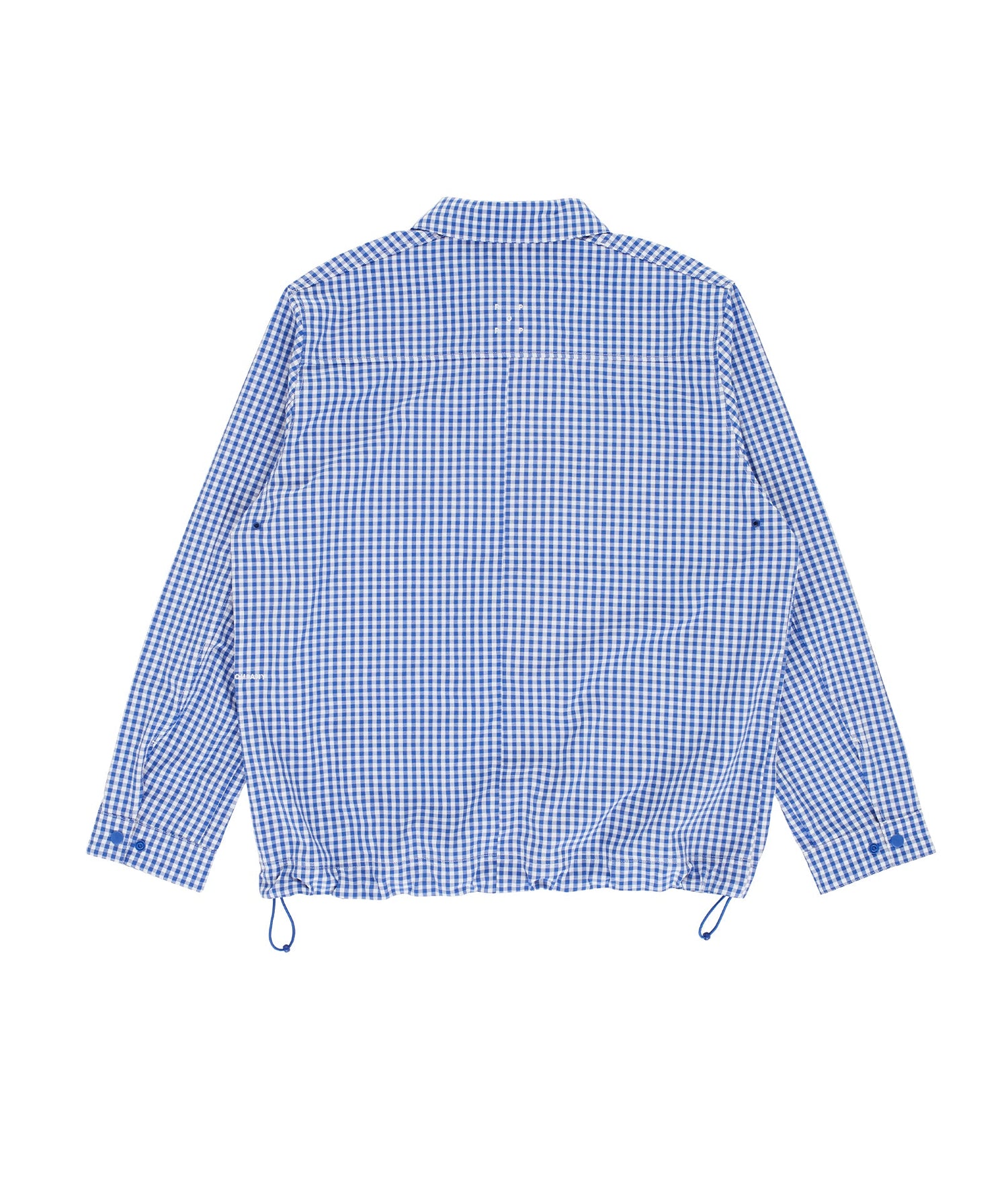 Pop Checked Boxer Shirt Twilight Blue/White