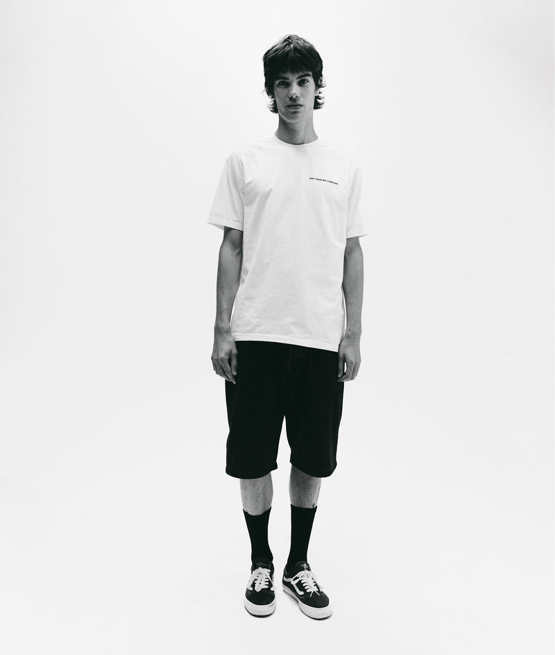 Pop Logo T-Shirt White/Black