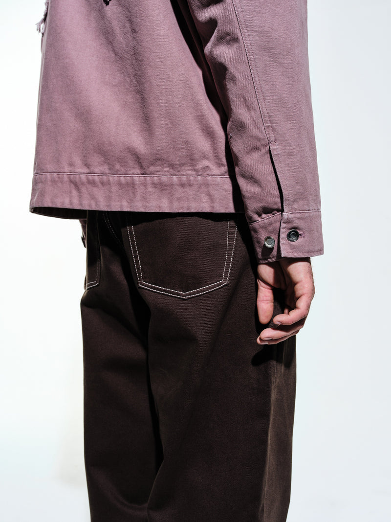 Pop Full Zip Jacket Twilight Mauve