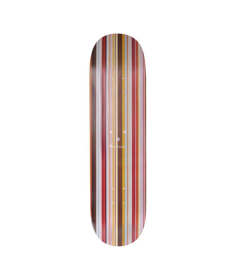 Pop/Paul Smith Skateboard Vertical Stripe 7.75" - 8.0"