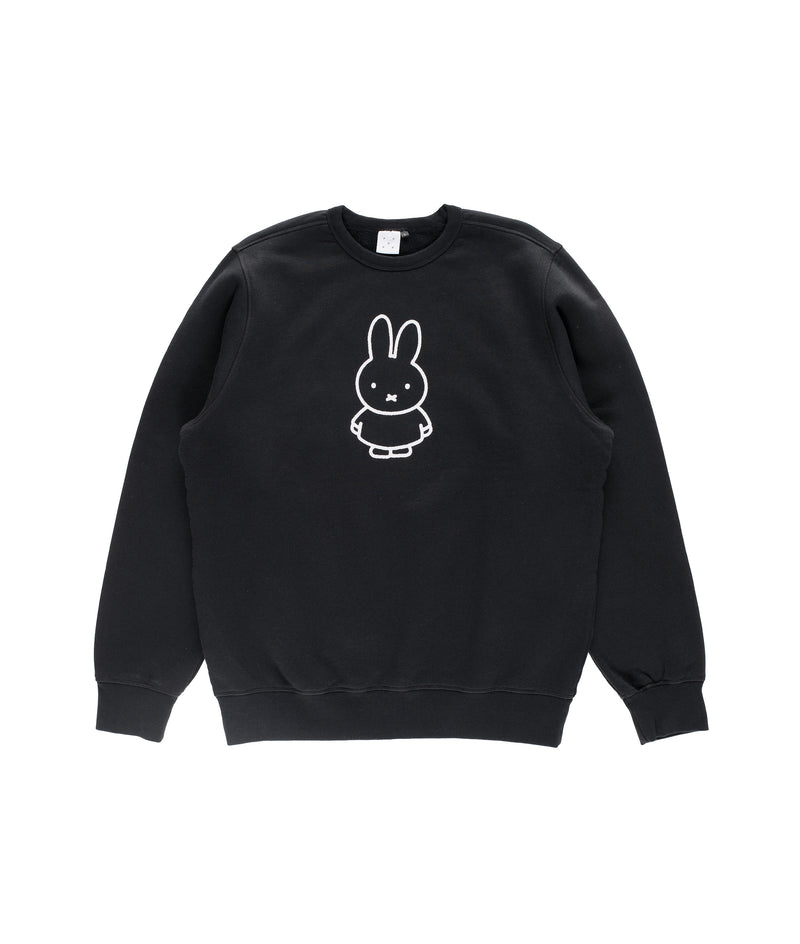 Miffy & Pop FS BS Crewneck Sweat Black