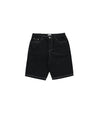 Pop Longer DRS Short Black Denim