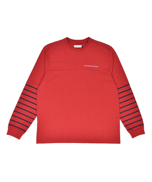 Featured Product Image Of Pop Striped Longsleeve T-Shirt Rio Red