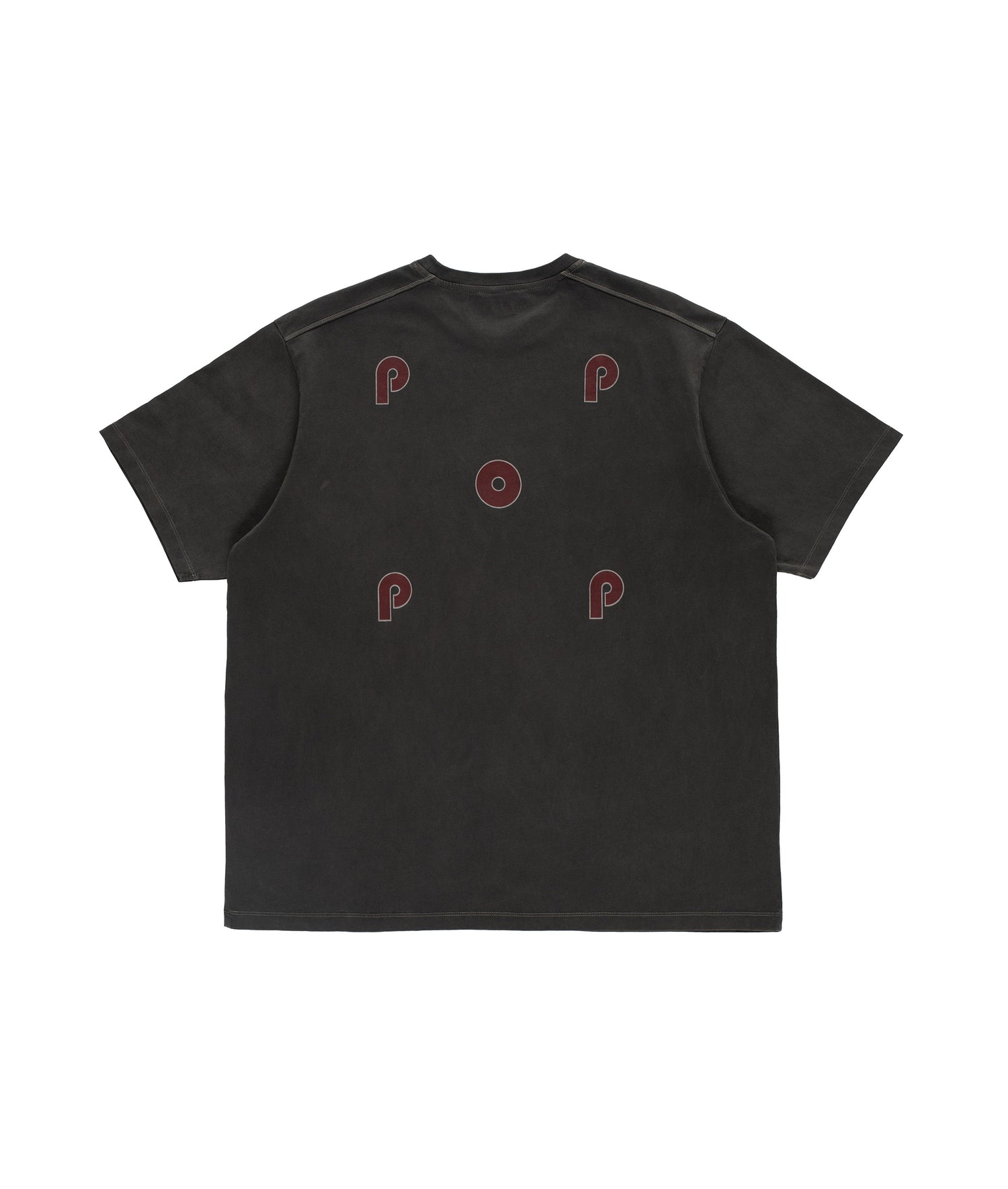 Pop & Berghaus Logo T-Shirt Washed Black