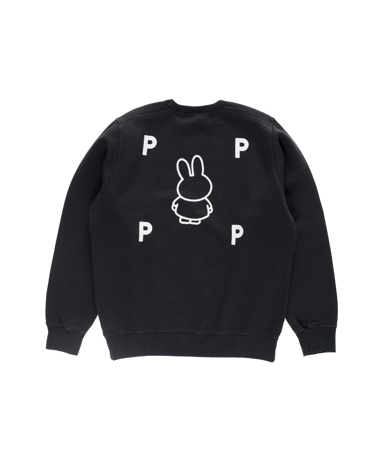 Miffy & Pop FS BS Crewneck Sweat Black