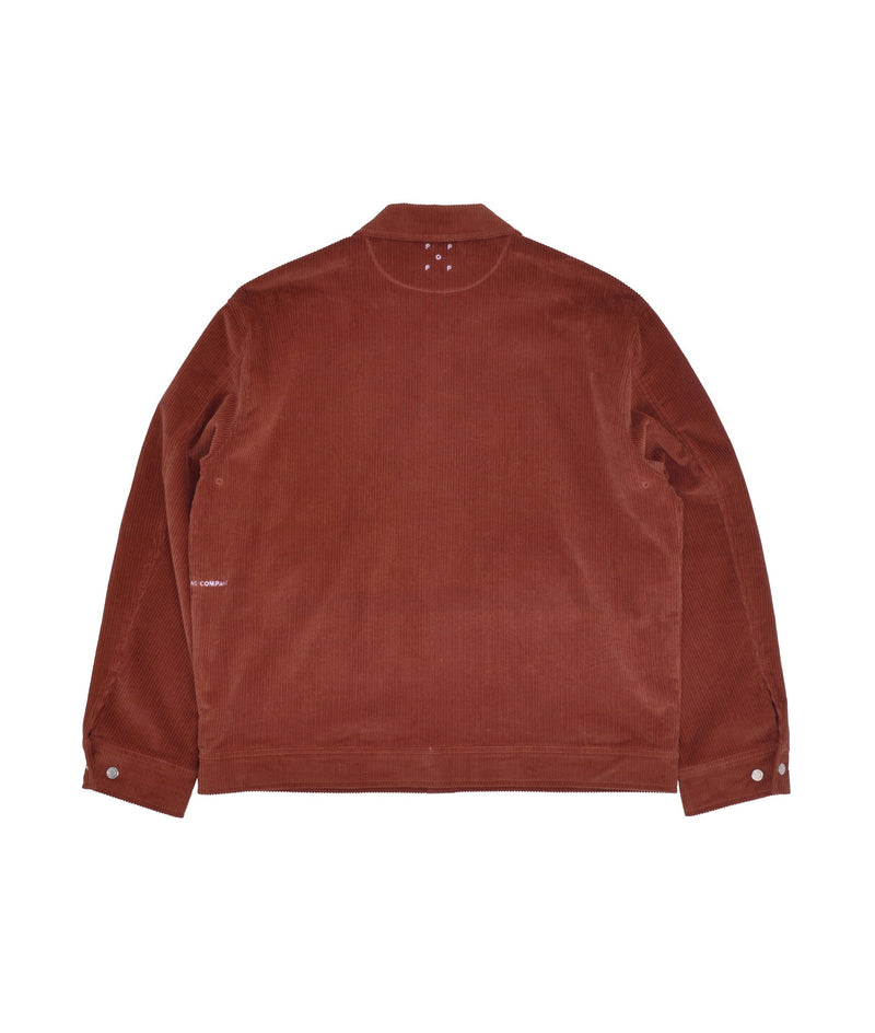 Pop Full Button Jacket Fired Brick