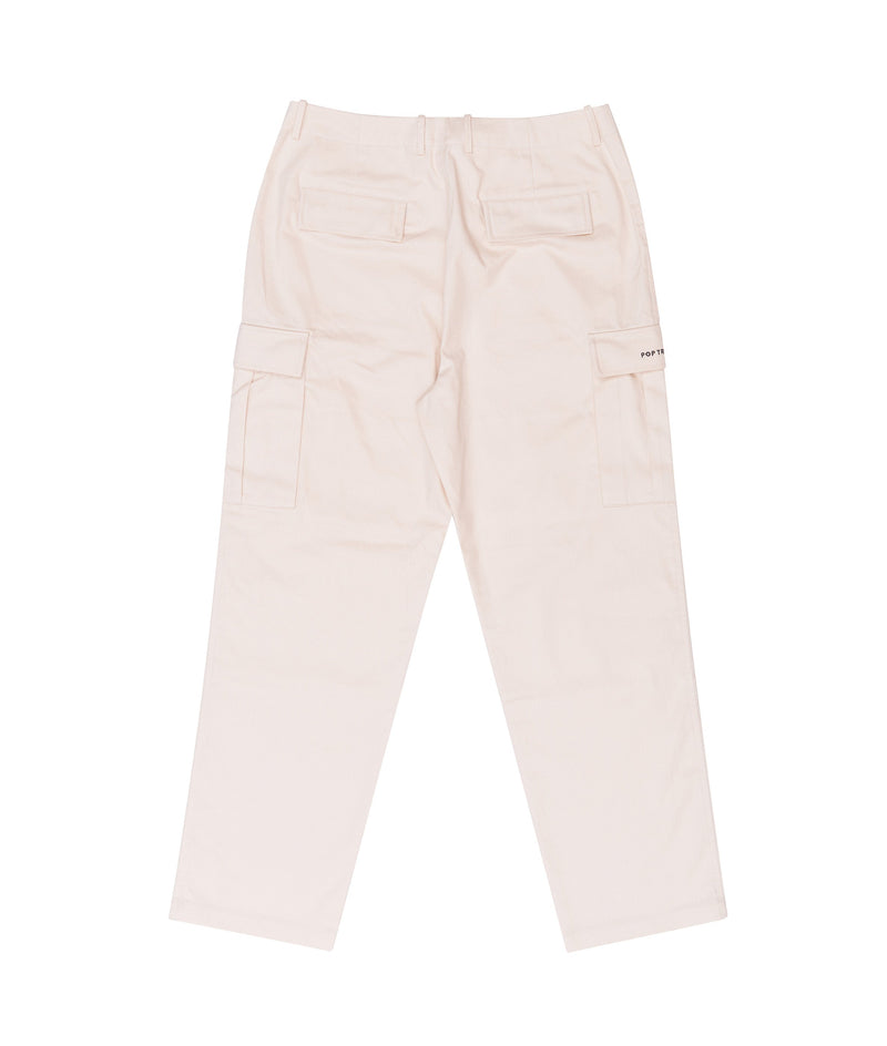 Pop DRS Cargo Pants Off White Herringbone