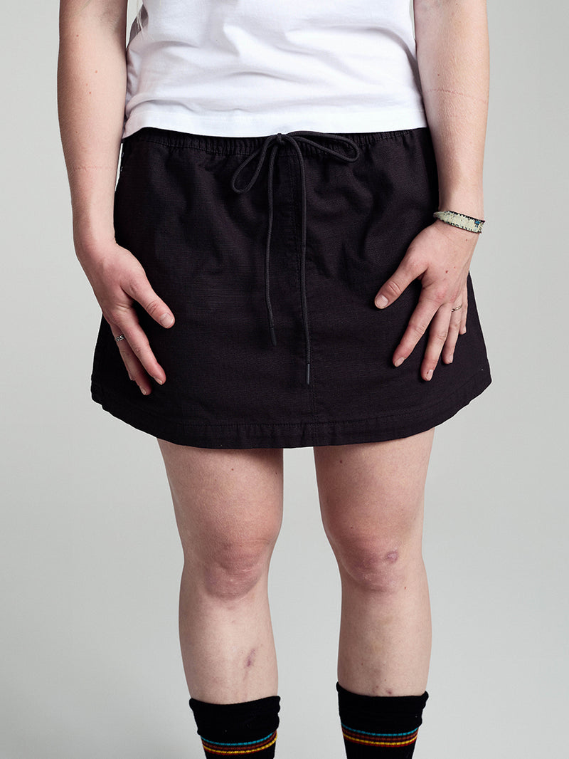 Sophie Zip Off Skirt Anthracite