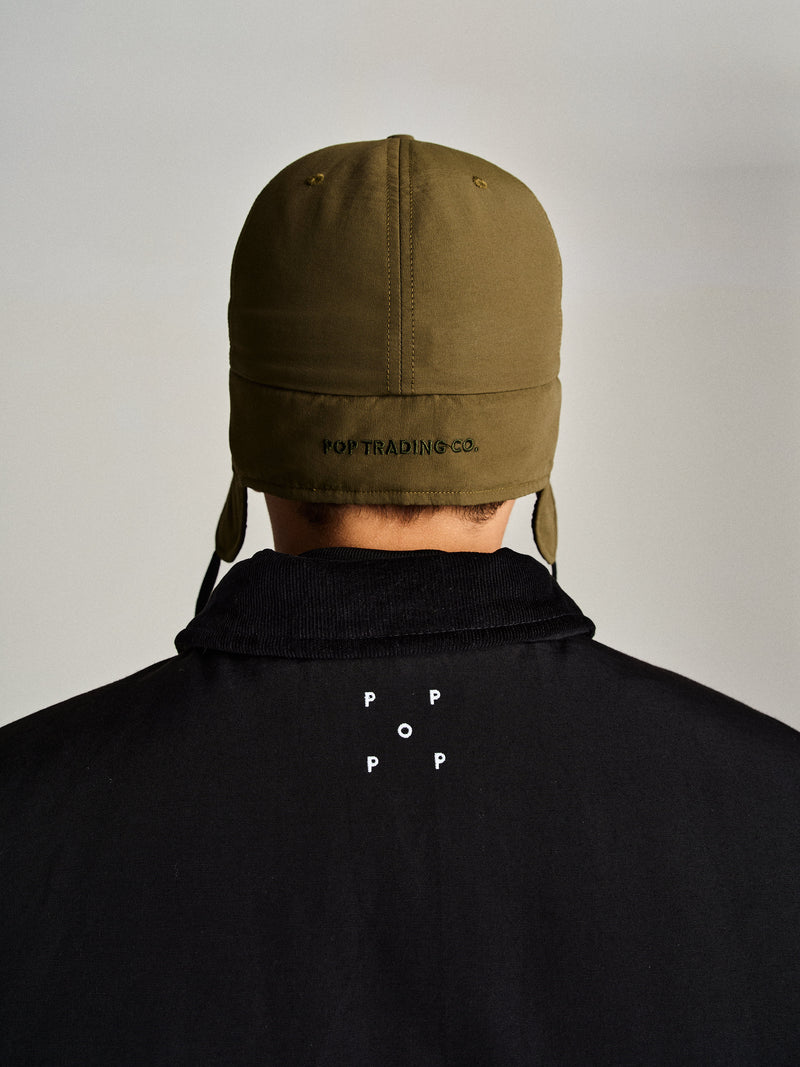 Pop Earflap Hat Four Leaf Clover