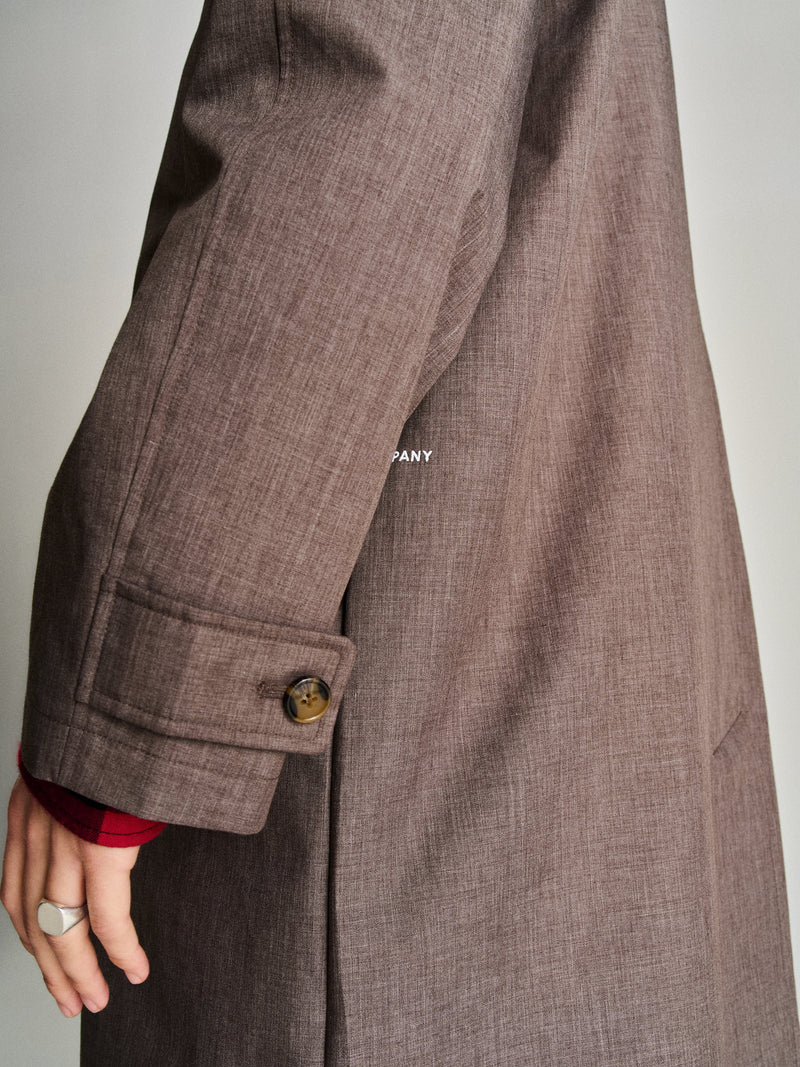 Pop Car Coat Delicioso Heather