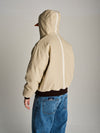 Pop Hooded Flight Jacket White Pepper