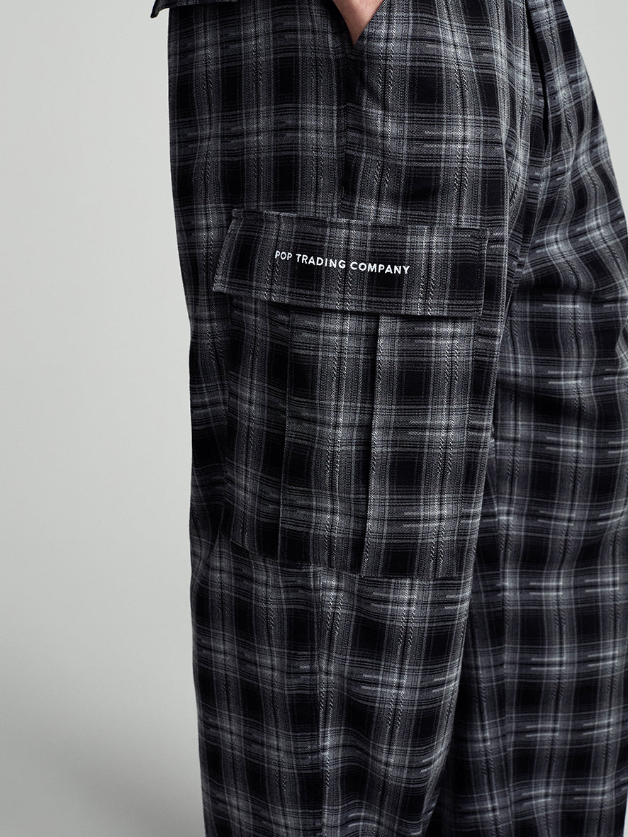 Checked Cargo Pants Checked