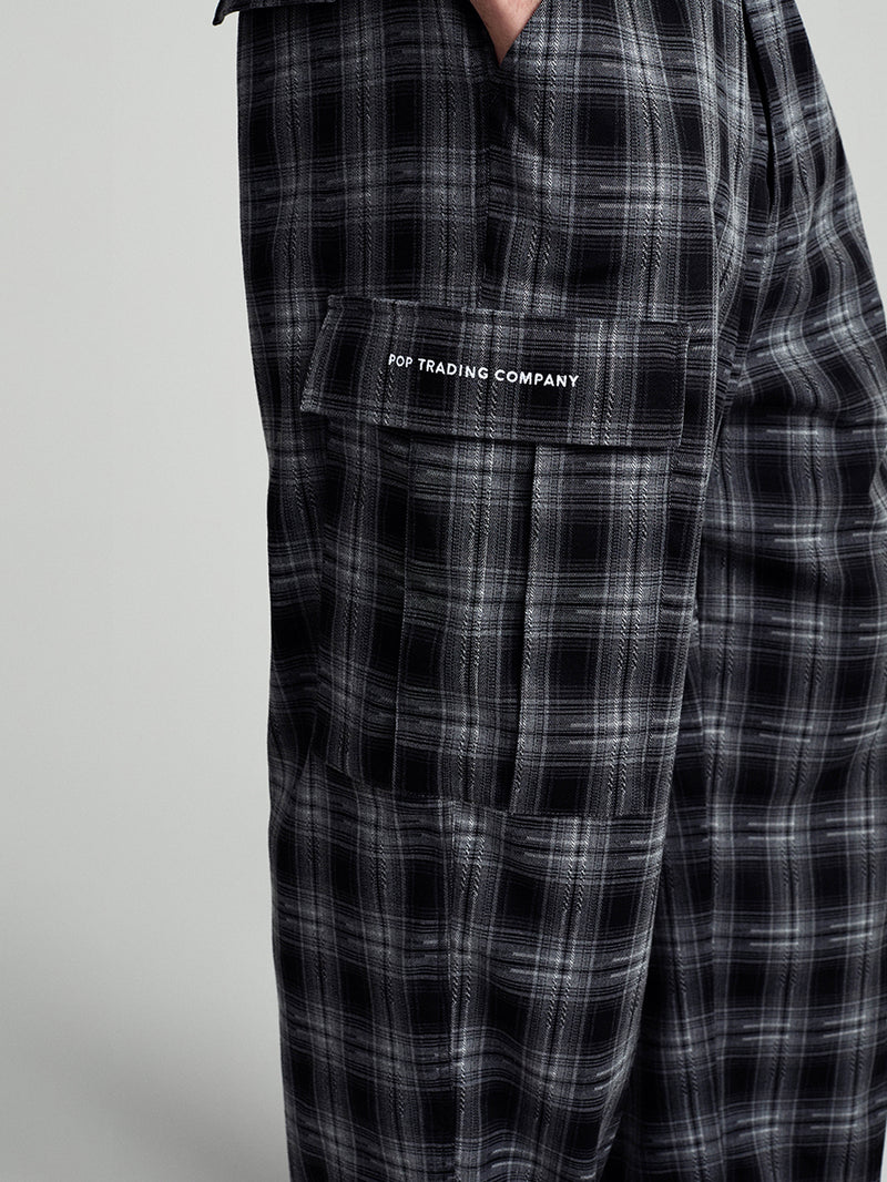 Checked Cargo Pants Checked
