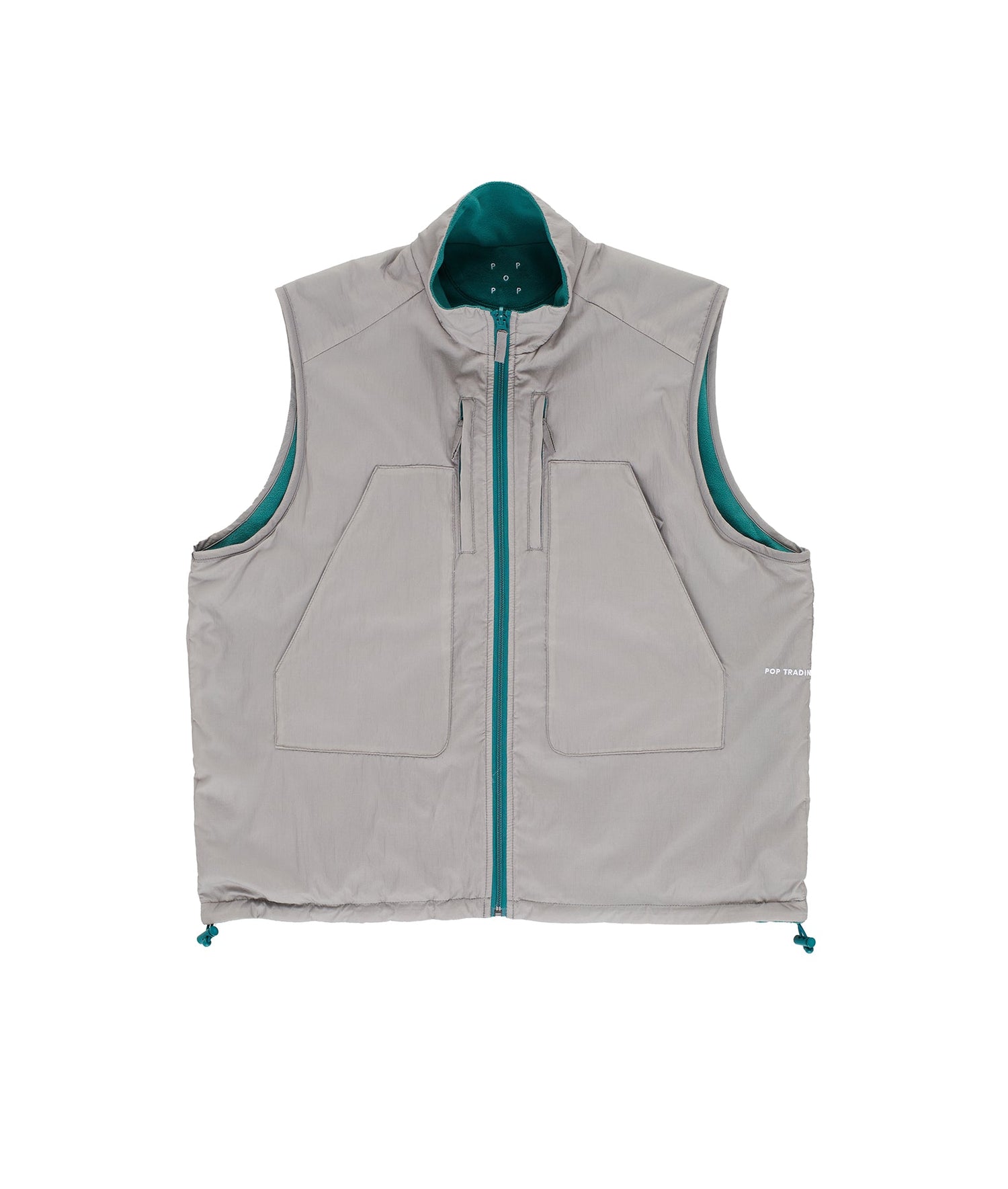 Pop Reversible Safari Vest Wet Weather/Bayberry