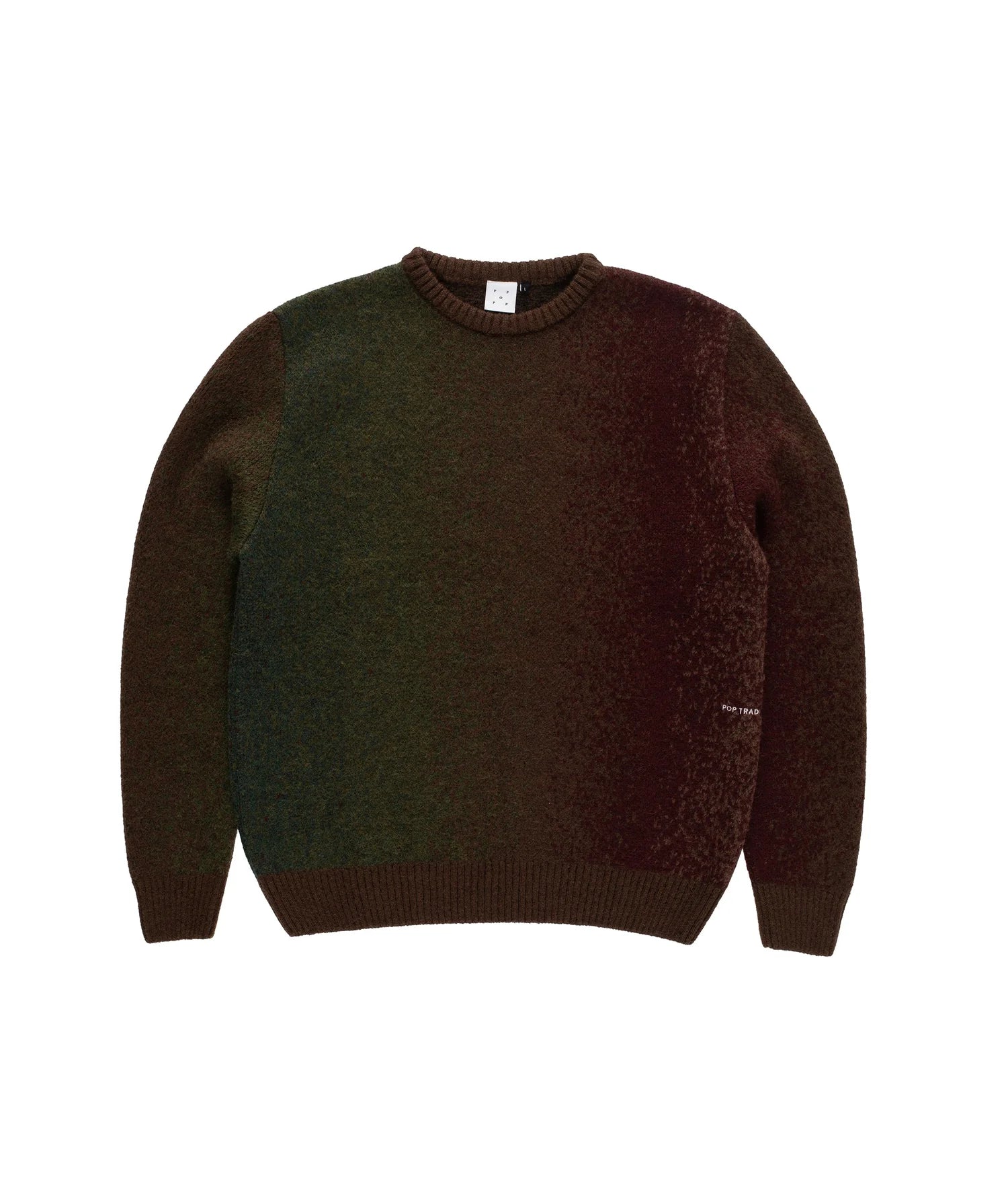 Pop Mohair Striped Knitted Crewneck Multicolour Pop Mohair Striped Knitted Crewneck Multicolour