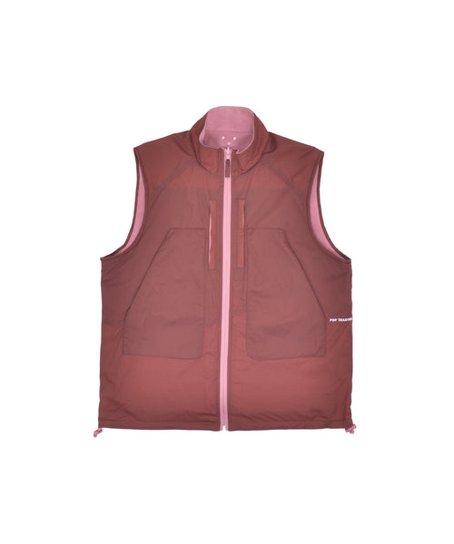 Featured Product Image Of Pop Reversible Safari Vest Fired Brick/Mesa Rose