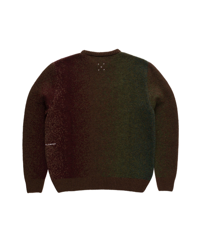 Pop Mohair Striped Knitted Crewneck Multicolour