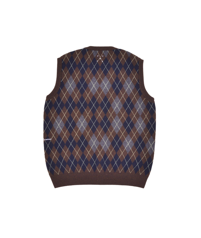 Pop Knitted Cardigan Vest Delicioso