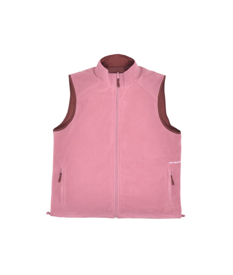 Pop Reversible Safari Vest Fired Brick/Mesa Rose
