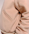 Pop Varsity Jacket White Pepper