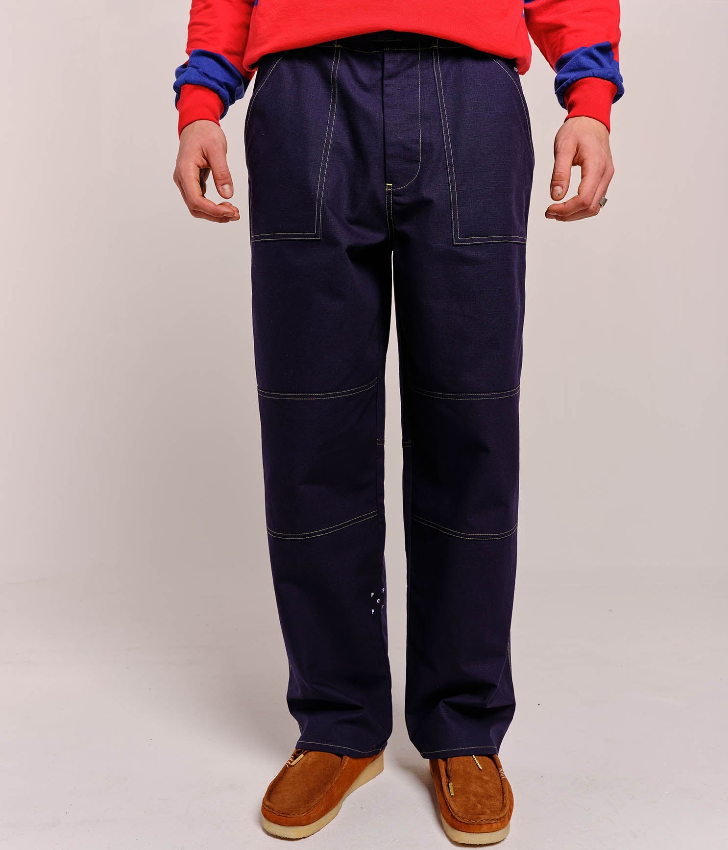 Pop Phatigue Knee Pant Navy