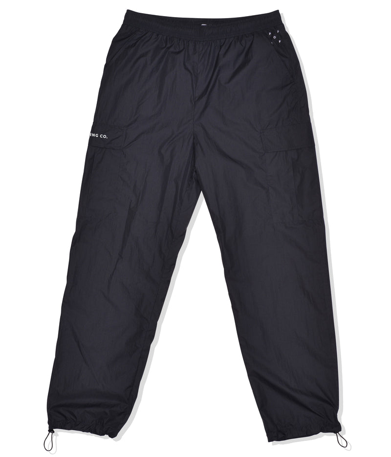Pop Cargo Trackpants Black Mini Ripstop