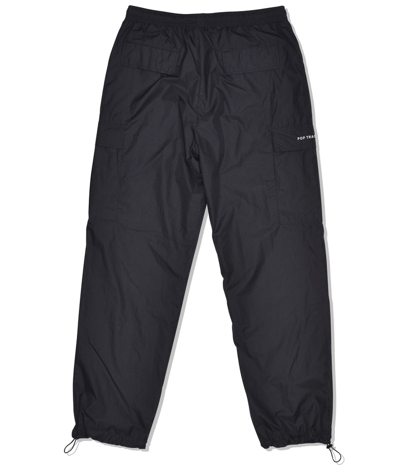 Pop Cargo Trackpants Black Mini Ripstop