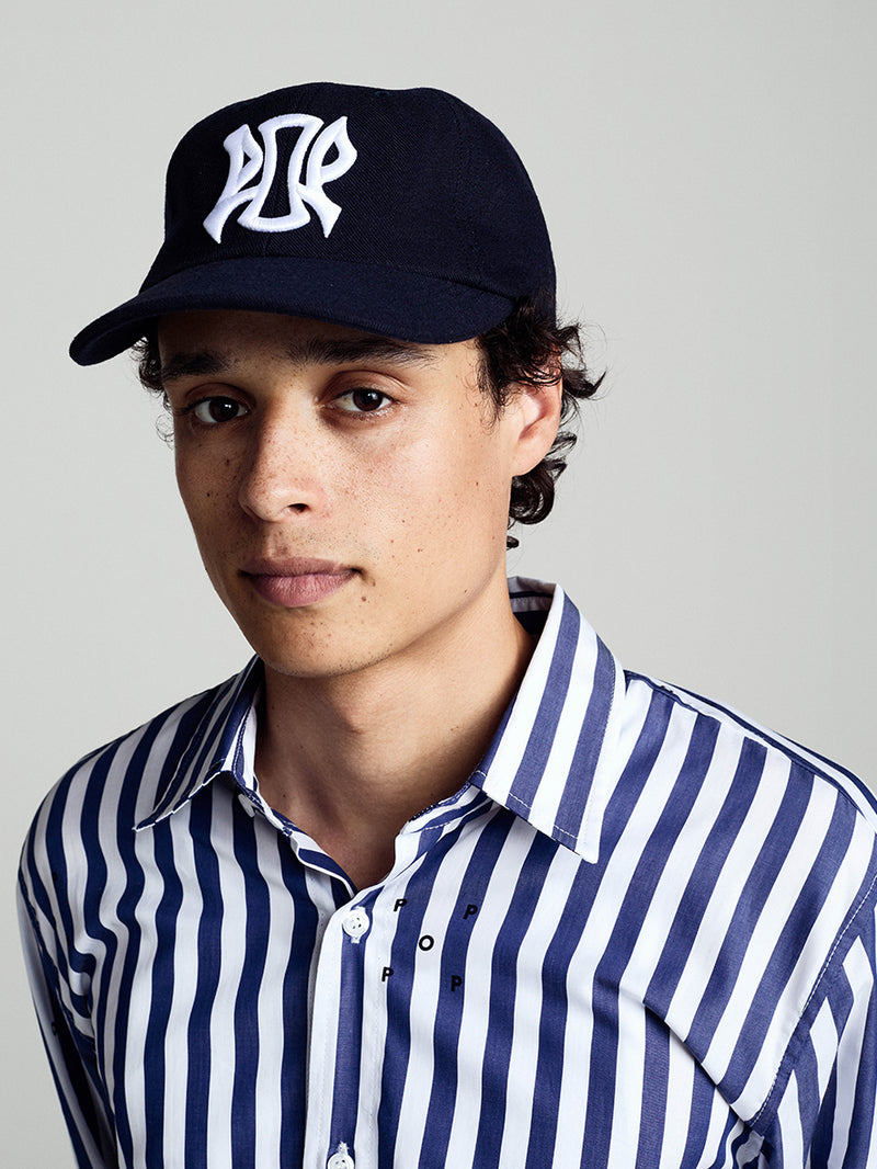 Acid Sixpanel Hat Navy