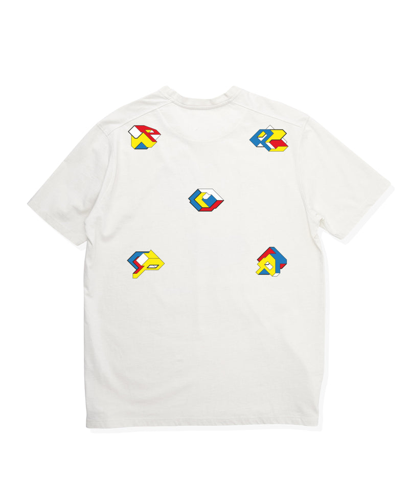 Pop Delta T-Shirt White