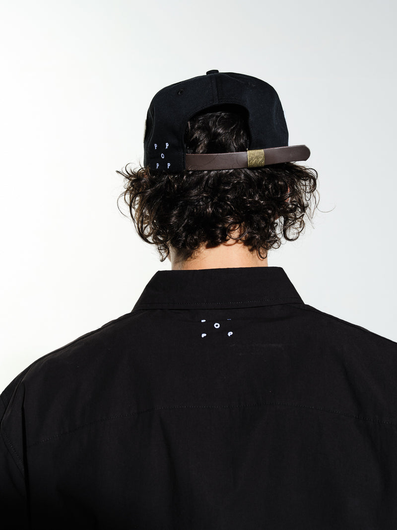 Pop Football O Hat Black