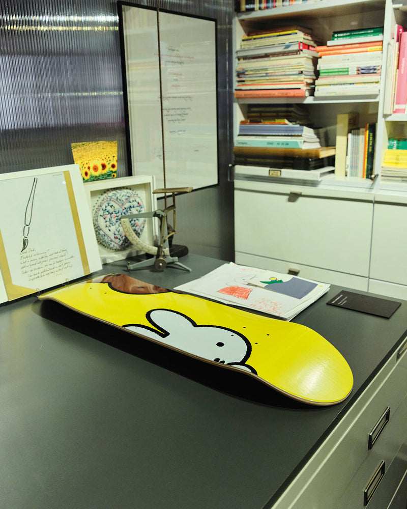 Pop & Miffy III Skateboard 8.375"
