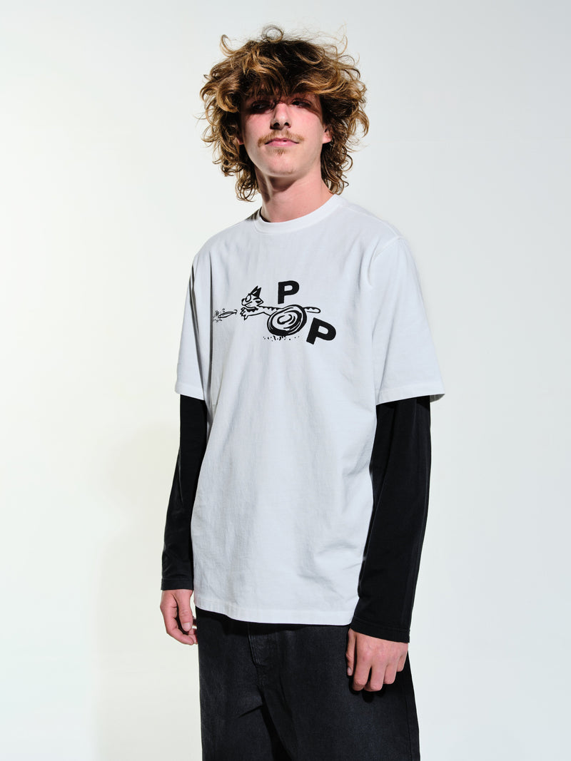 Pop Catch T-Shirt	White
