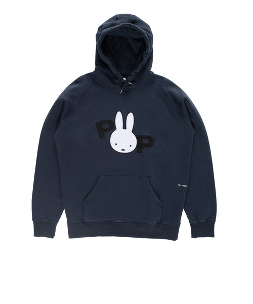 Featured Product Image Of Miffy & Pop Applique Hooded Sweat Navy