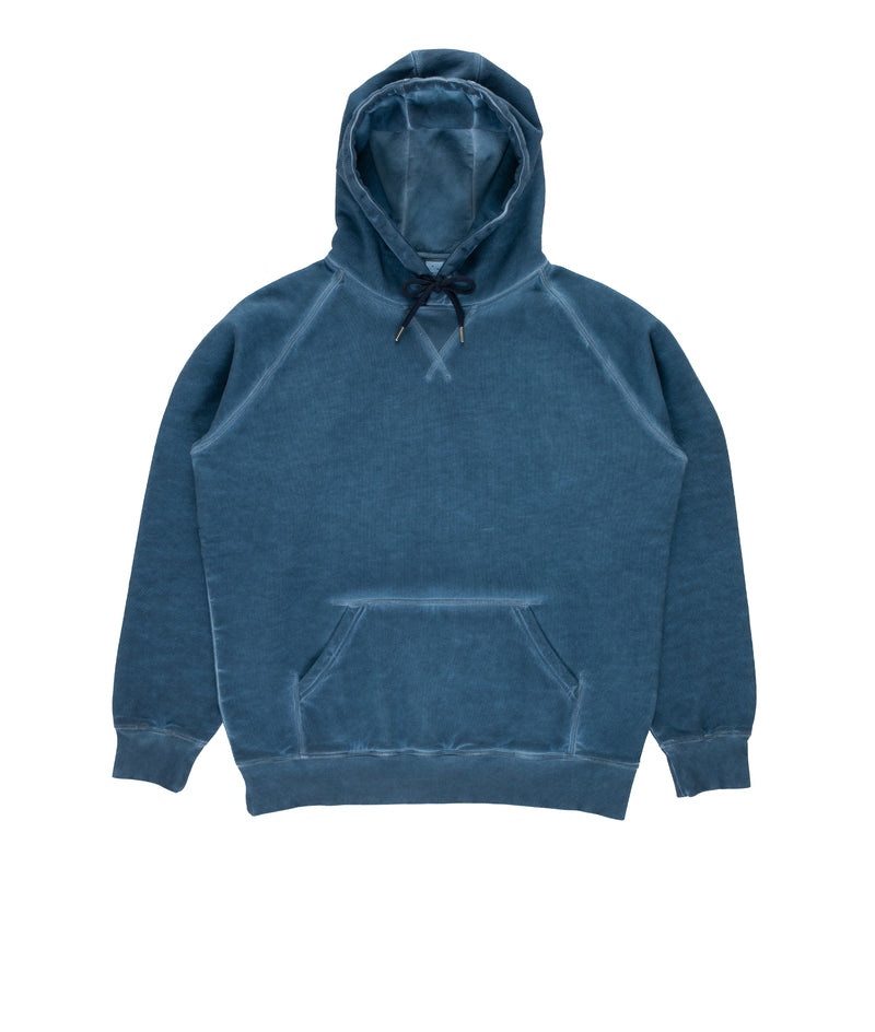 Pop Stencil Logo Hooded Sweat Navy